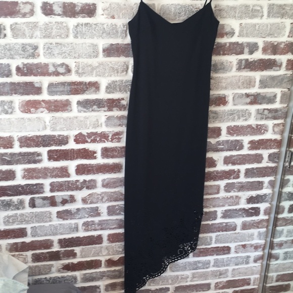BLACK DRESS- FORMAL PROM DRESS PARTY FANCY wedding - Picture 4 of 6